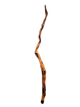 Load image into Gallery viewer, diamond willow hiking stick hand crafted walking stick, boreal blue