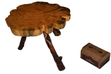 Load image into Gallery viewer, Live Edge Epoxy Coffe table